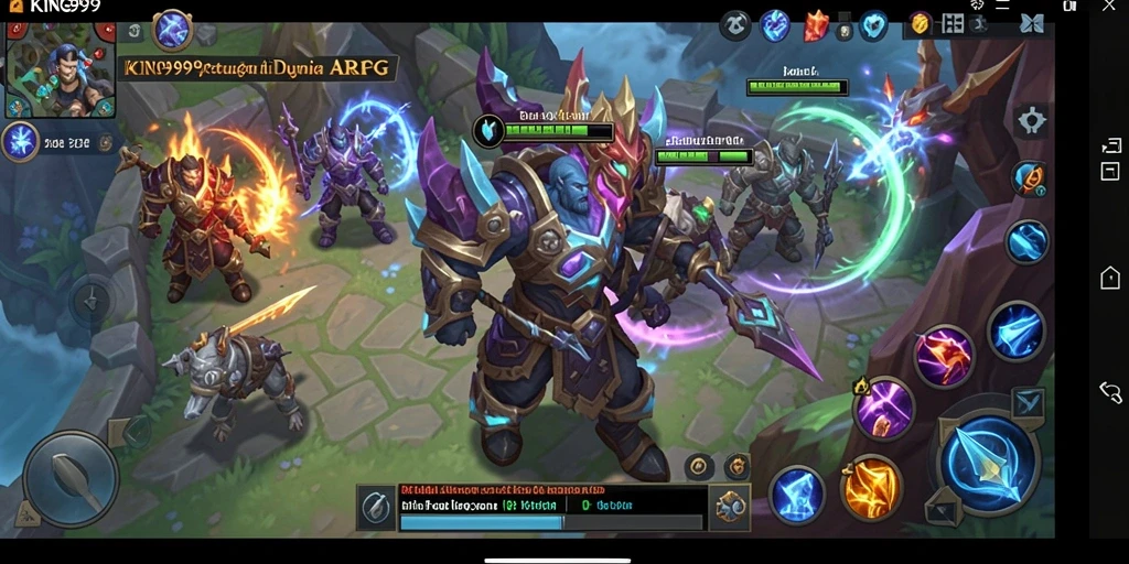 Tampilkan tampilan gameplay yang memukau dari KING999.