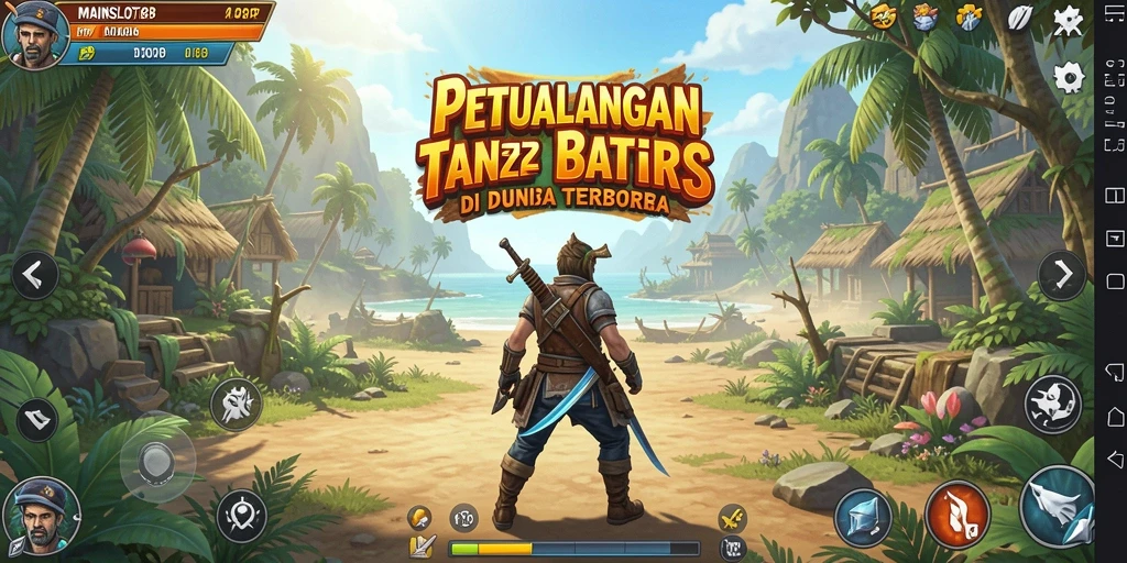 Screenshot gameplay Open World di MAINSLOT88 menunjukkan petualangan seru.