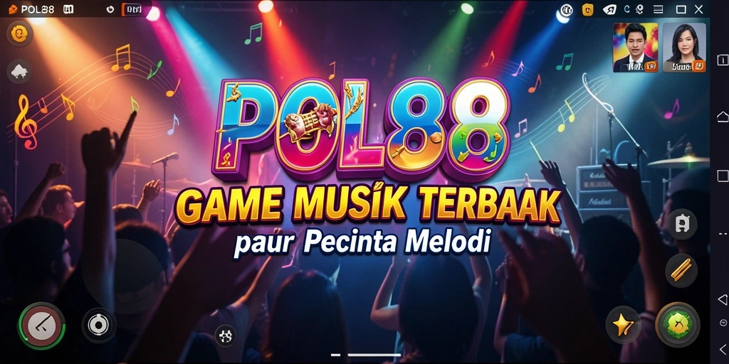 Screenshot POL88 menampilkan pengalaman bermain musik yang seru dan interaktif.