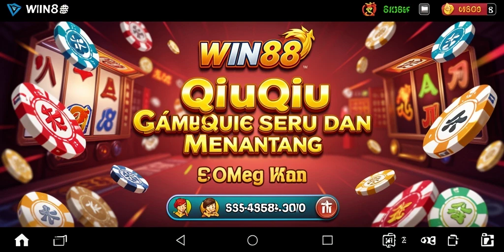 Screenshot gameplay QiuQiu yang penuh aksi dan strategi.