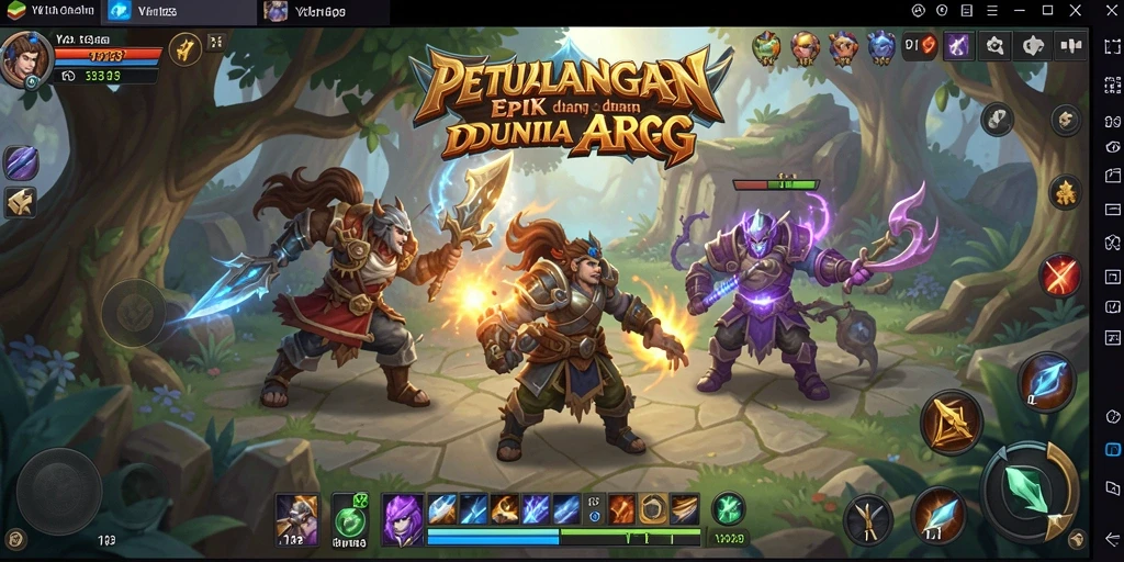 Gameplay ARPG yang seru dan menegangkan di YY123.