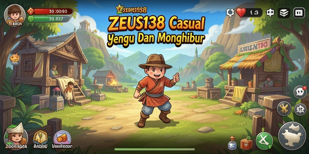 Tampilan gameplay seru dan interaktif di ZEUS138.